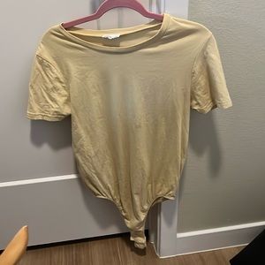 Who what wear x Daniele bernstein T-shirt body suit